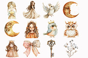 Neutra Princess Clipart, an Illustration by Design Market (Thumbnail 3 of 5)