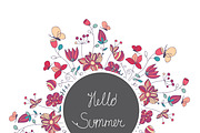 Hello spring and summer, an Illustration by Lesia.kabakova (Thumbnail 4 of 4)
