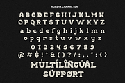 Roleya - Groovy Bold Font, a Serif Font by RagamKata (Thumbnail 9 of 10)
