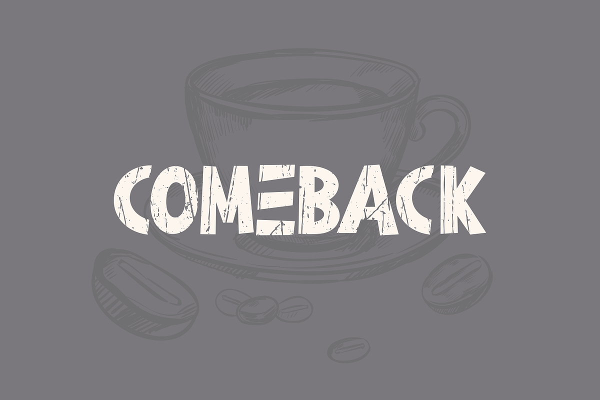 Fakeboe - Modern Display Typeface, a Handwritten Font by garismantra (Photo 4 of 4)