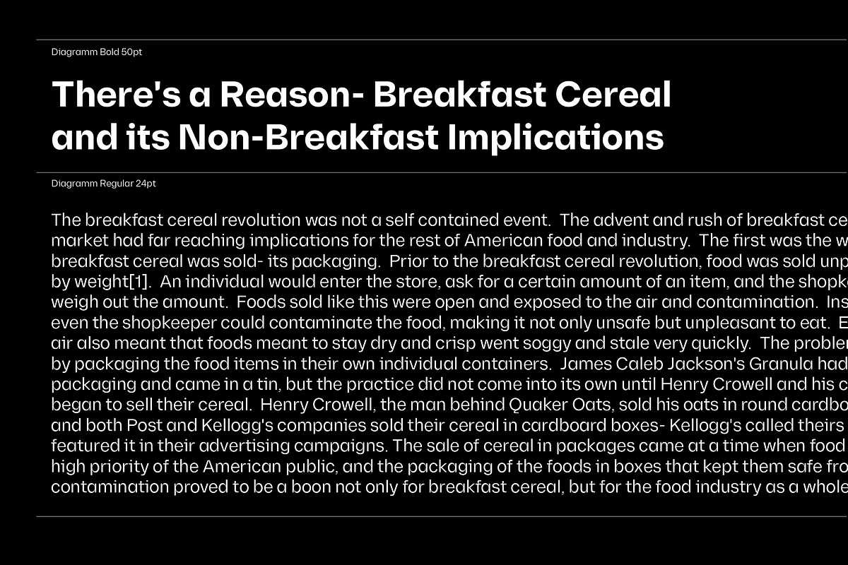 80% off - Diagramm Neo-Grotesk, a Sans Serif Font by HARMNESSLESS (Photo 10 of 15)