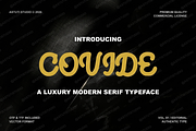 Covide | Elegant Serif & Luxury Disp, a Serif Font by Astuti Studio (Thumbnail 2 of 25)