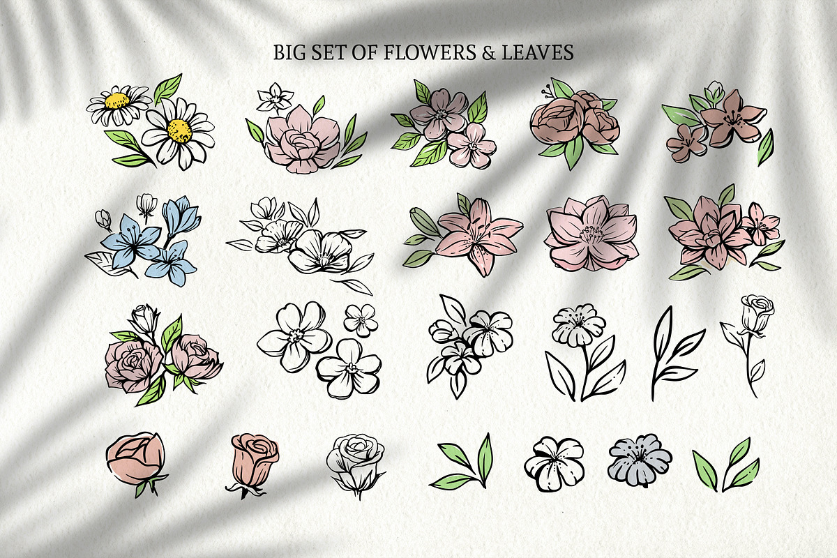Woman & flower sketch. Female art., a Healthcare Illustration by bioraven (Photo 6 of 13)