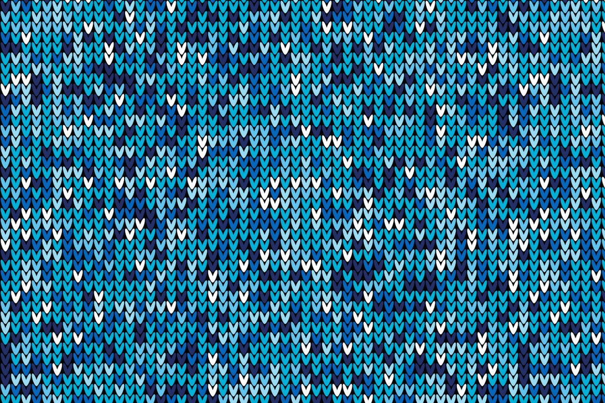 11 Knitted Seamless Patterns Preset, a Pattern Graphic by Juksy (Photo 9 of 11)