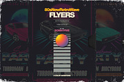 80s NewRetroWave flyers, a Flyer Template by Sonnyfive (Thumbnail 3 of 7)