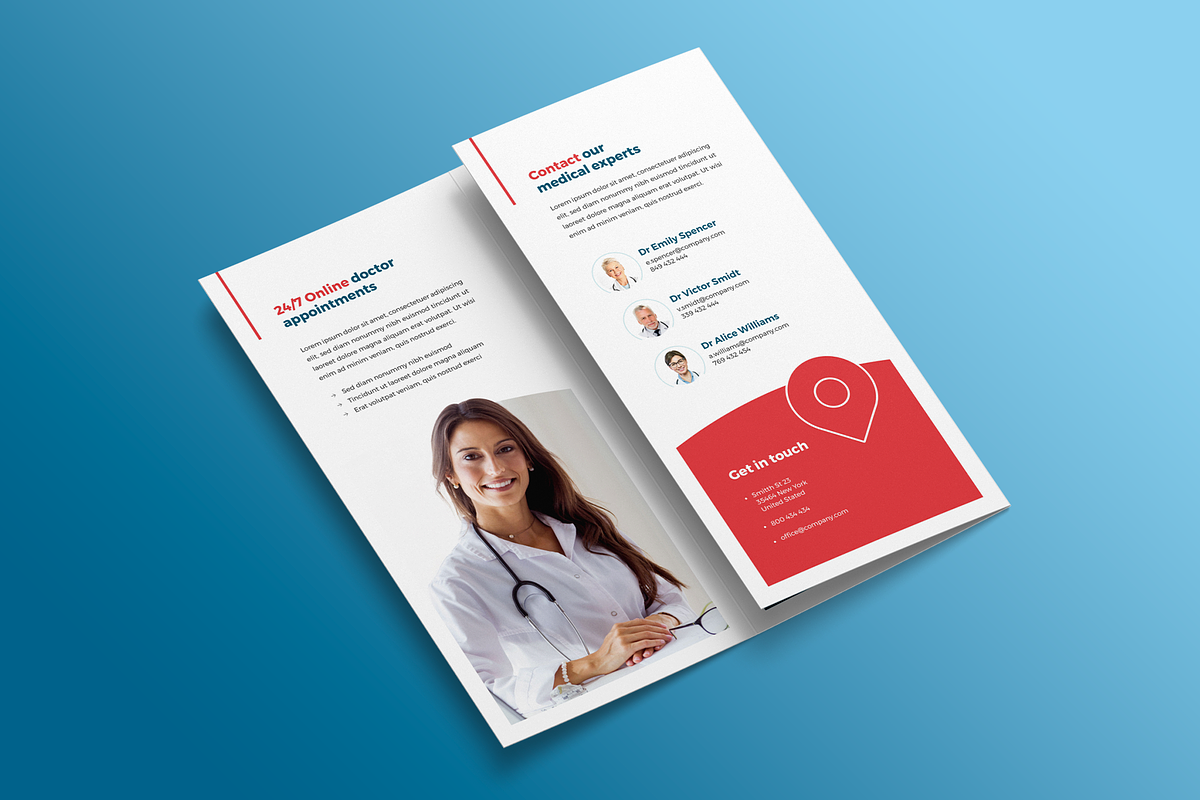 Trifold Brochure Template Illustrato, a Brochure Template by Better Be a Designer (Photo 2 of 5)