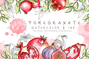 Juicy pomegranate, an Object Graphic by artdreamer (Thumbnail 1 of 9)