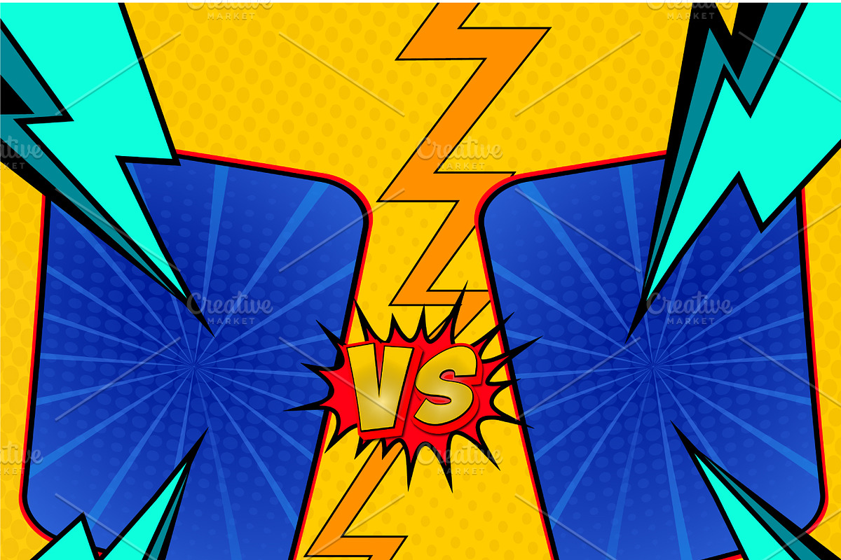 Comic Art Background EPS Vector, a Background Graphic by TrueVector