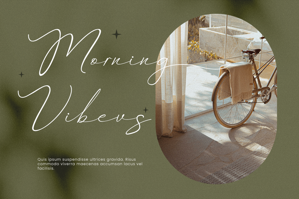 Palmegria, a Script Font by kerismaker (Photo 8 of 10)