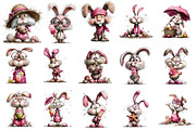 Whimsical Summer Beach Bunny Clipart, an Illustration by OK Design (Thumbnail 3 of 6)