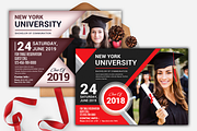 Graduation Invitation Bundle, an Invitation Template by AfzaalGraphics (Thumbnail 2 of 19)