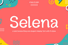 Selena Handwritten & Display Font