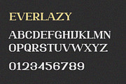 EVERLAZY Basic Serif Font, a Serif Font by NTC Graphic (Thumbnail 4 of 5)
