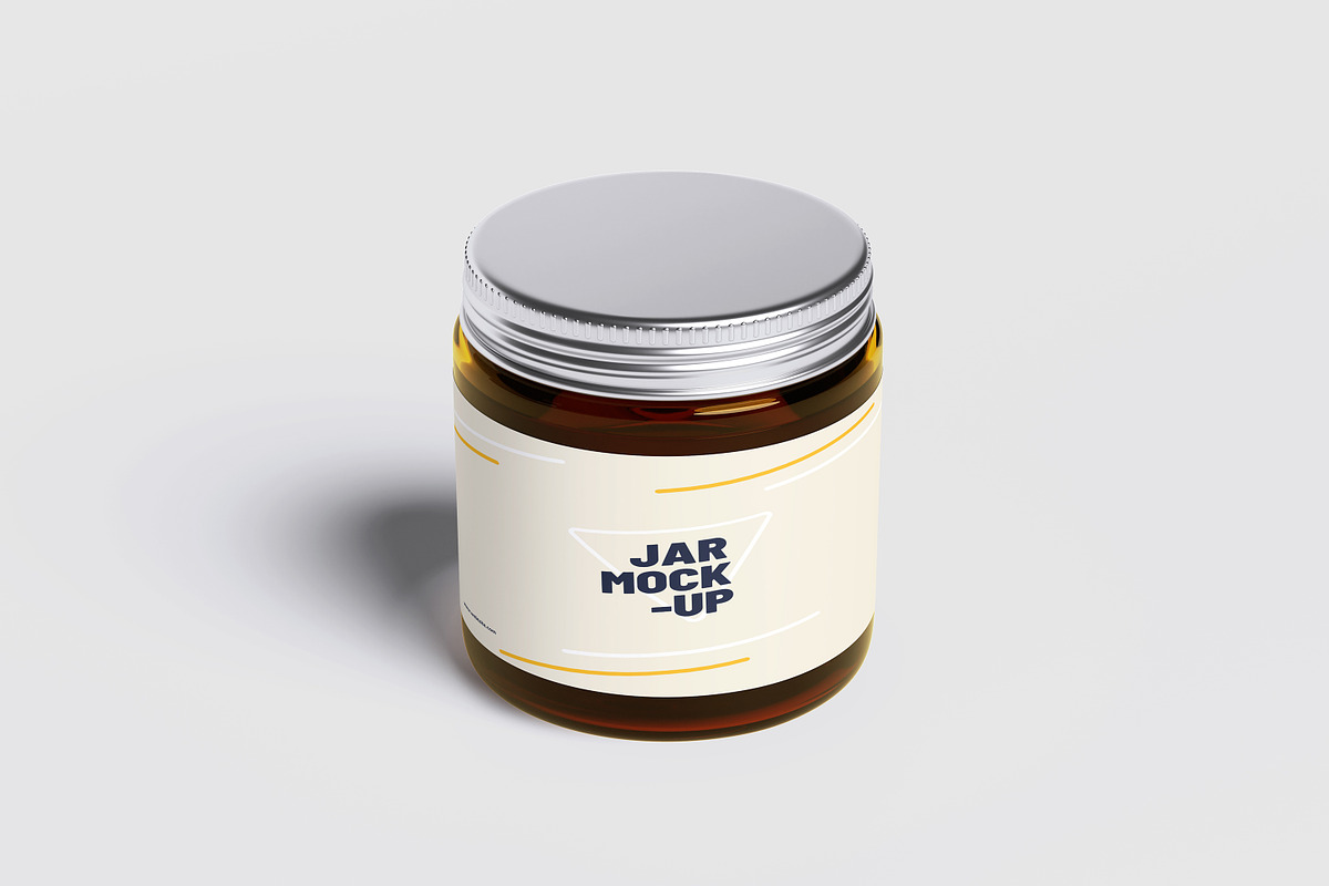 Jar Mockup, a Packaging Mockup by graphicstory (Photo 3 of 8)
