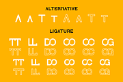 Farkey - Modern Techno Font, a Sans Serif Font by Viswal Studio (Thumbnail 8 of 10)