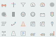 Cars & Transport Color Icons, an Icon by brandcut (Thumbnail 2 of 4)
