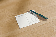 5x7 Inches Postcard and Pen Mockups, an Advertising Mockup by graphiccrew (Thumbnail 2 of 10)