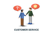 Customer Relationship 3D Icons Set, an Object Graphic by Aimagenarium@gmail.com (Thumbnail 7 of 21)