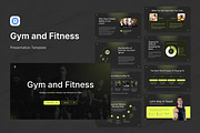 Gym and Fitness Presentation Keynote, a Presentation Template by Antstheme (Thumbnail 1 of 3)