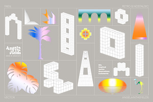 META HORIZONS Vector Elements