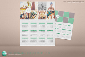 Serenity 8 Photo 2014 Calendar PSD
