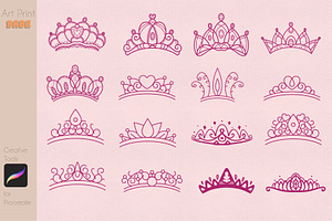 Crown Stamp King Queen Throne Tattoo