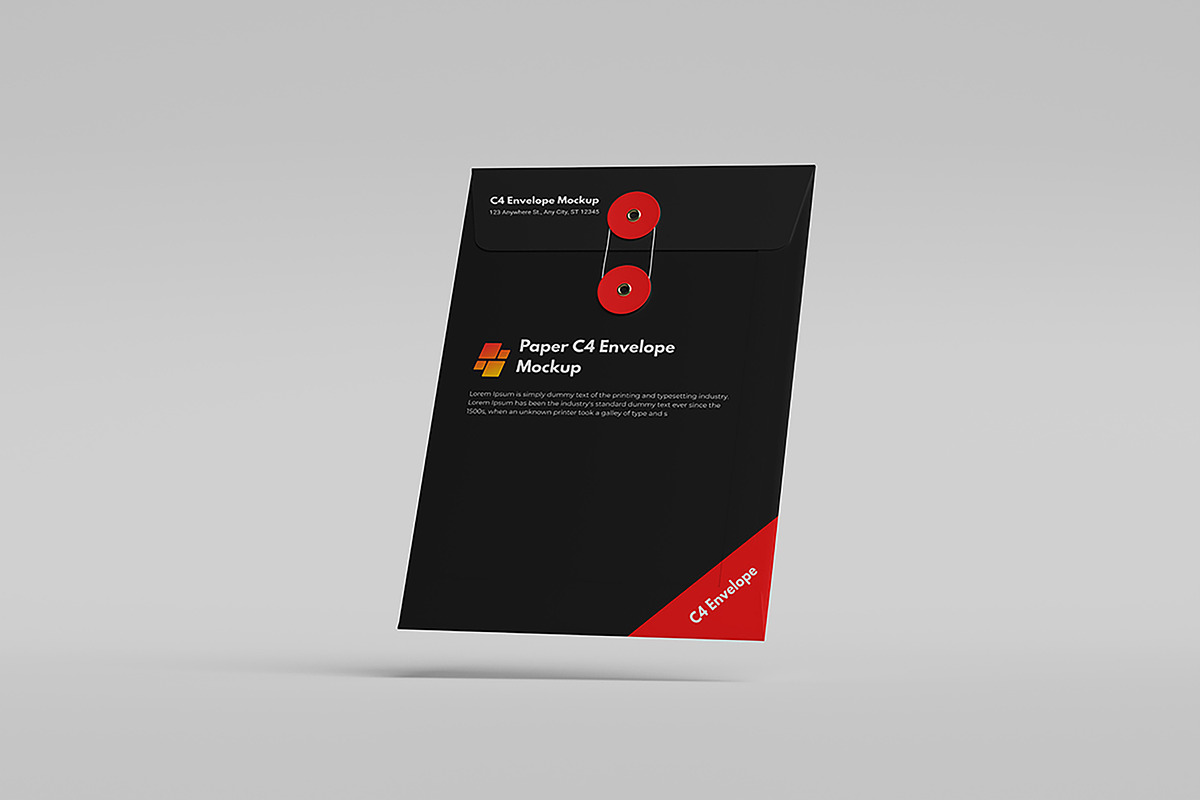 Paper C4 Envelope Mockup, a Print Template by Difa Design (Photo 2 of 5)