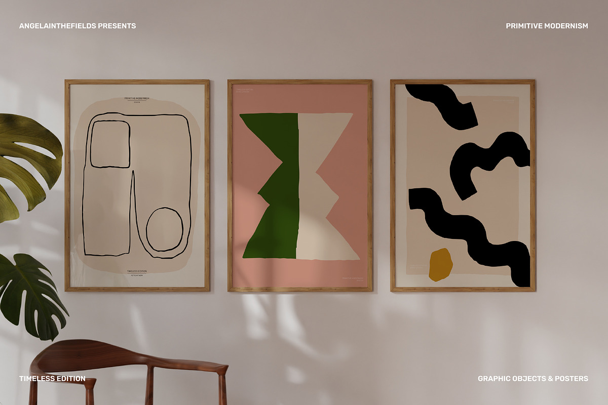 PRIMITIVE MODERNISM Vector Clipart, an Object Graphic by angelainthefields (Photo 10 of 16)