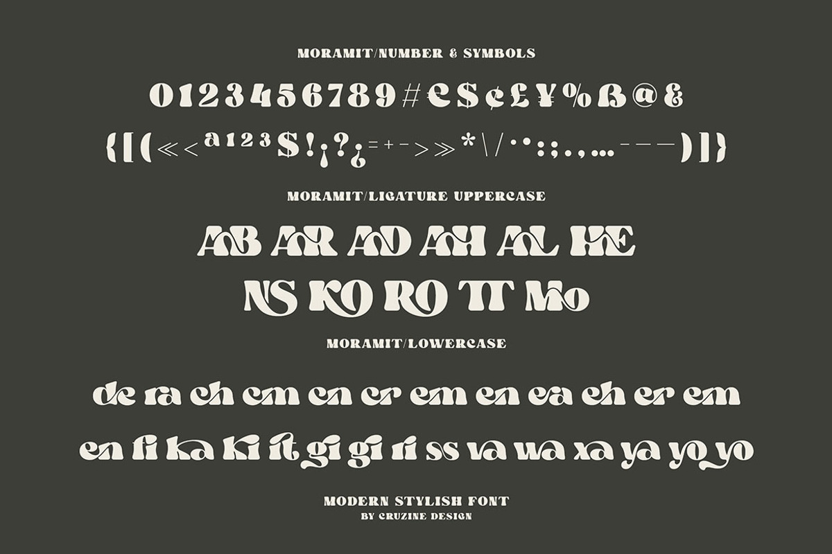 Moramit - Rounded Serif Font, a Serif Font by Cruzine (Photo 7 of 10)