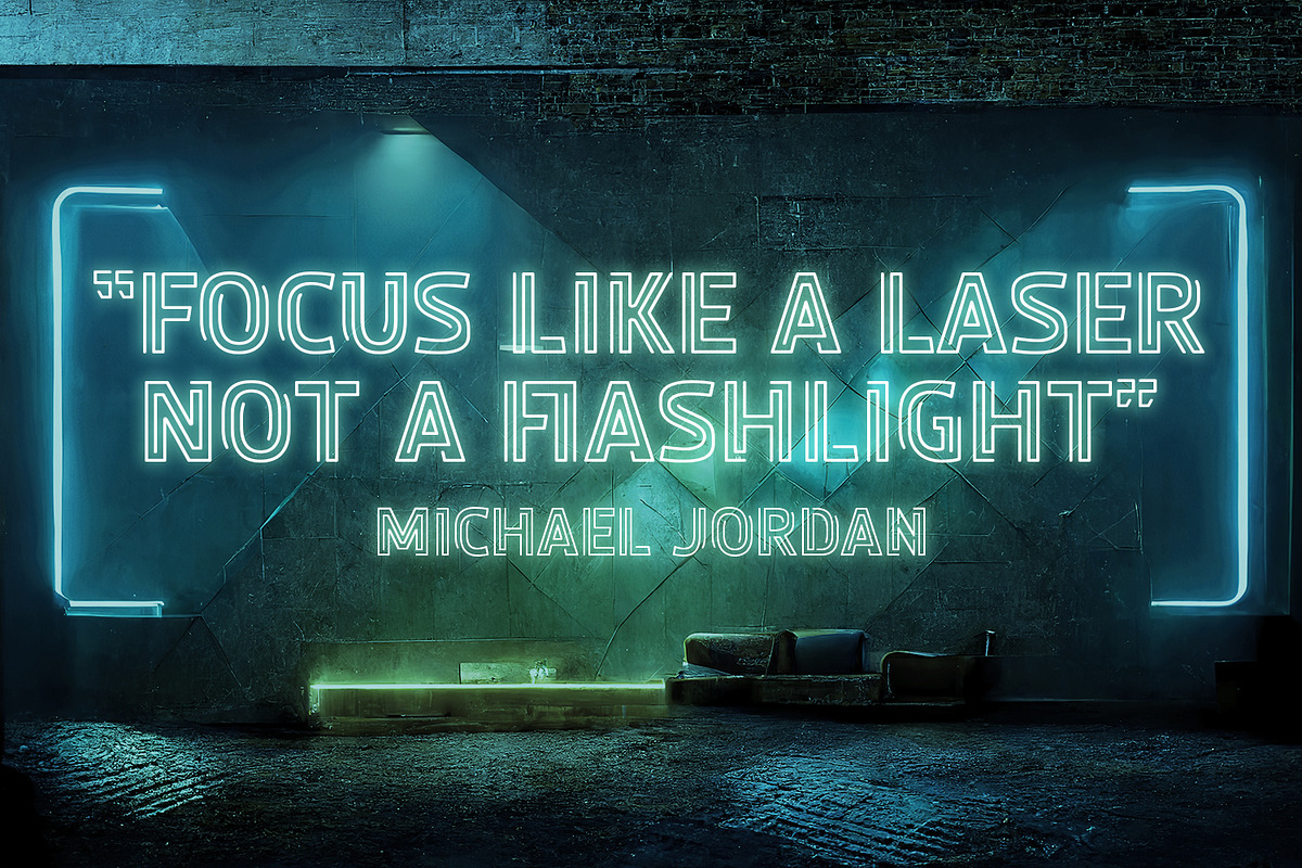 Starlux – Sci-fi Neon Font, a Sans Serif Font by Almarkhatype (Photo 7 of 10)