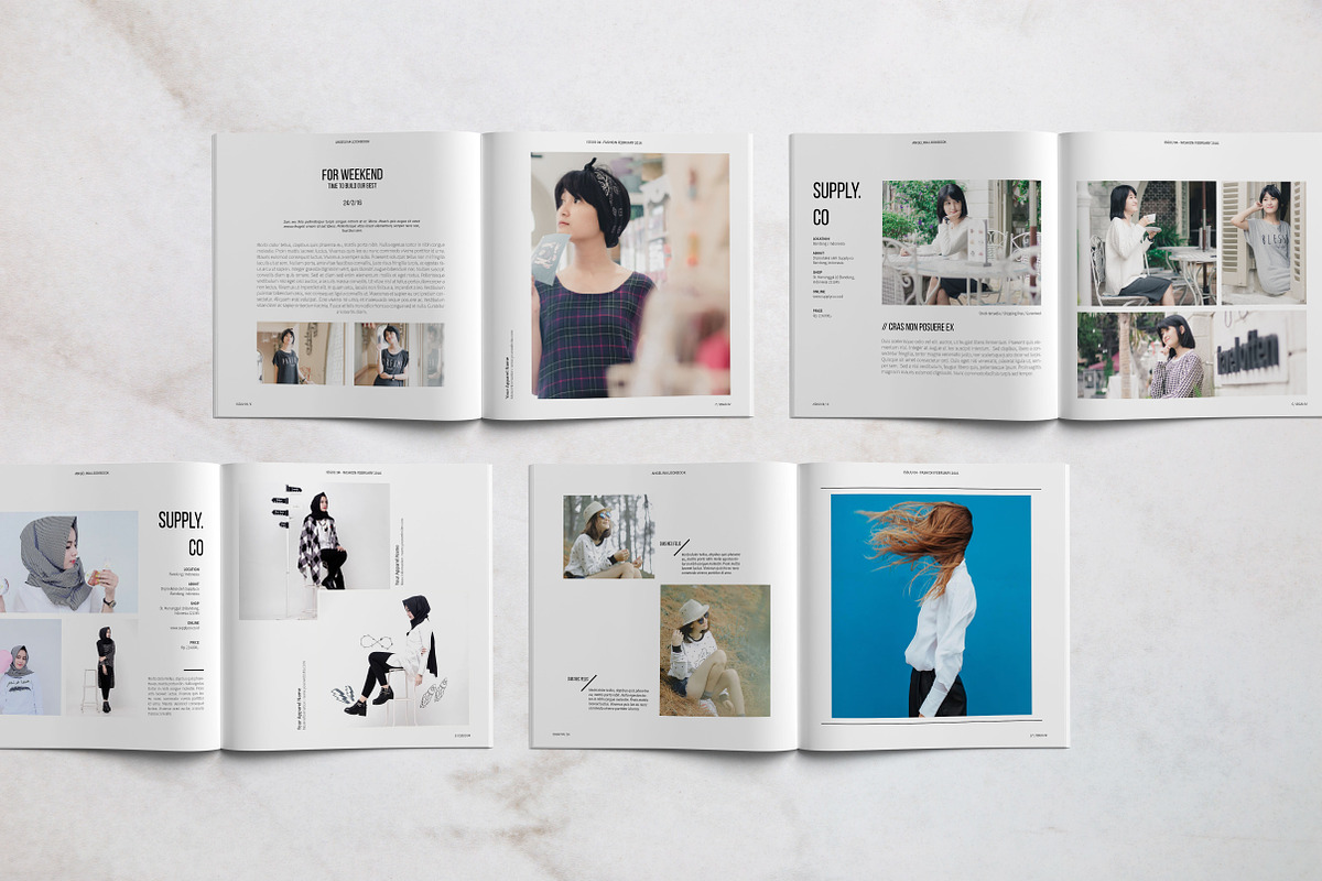 Angelina Lookbook, a Brochure Template by Loc Tropis (Photo 2 of 7)