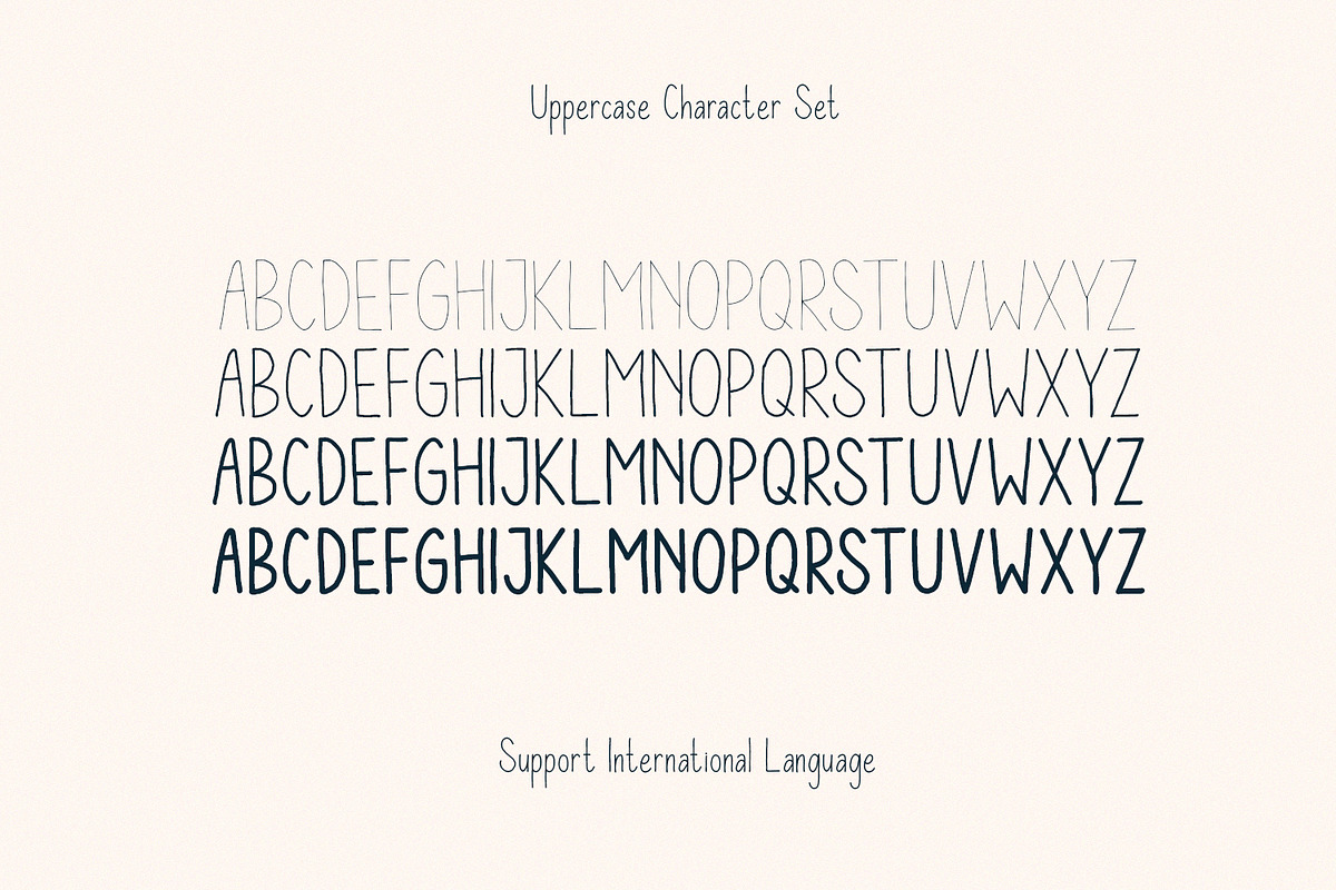 Vernal Park Font Family preview 4