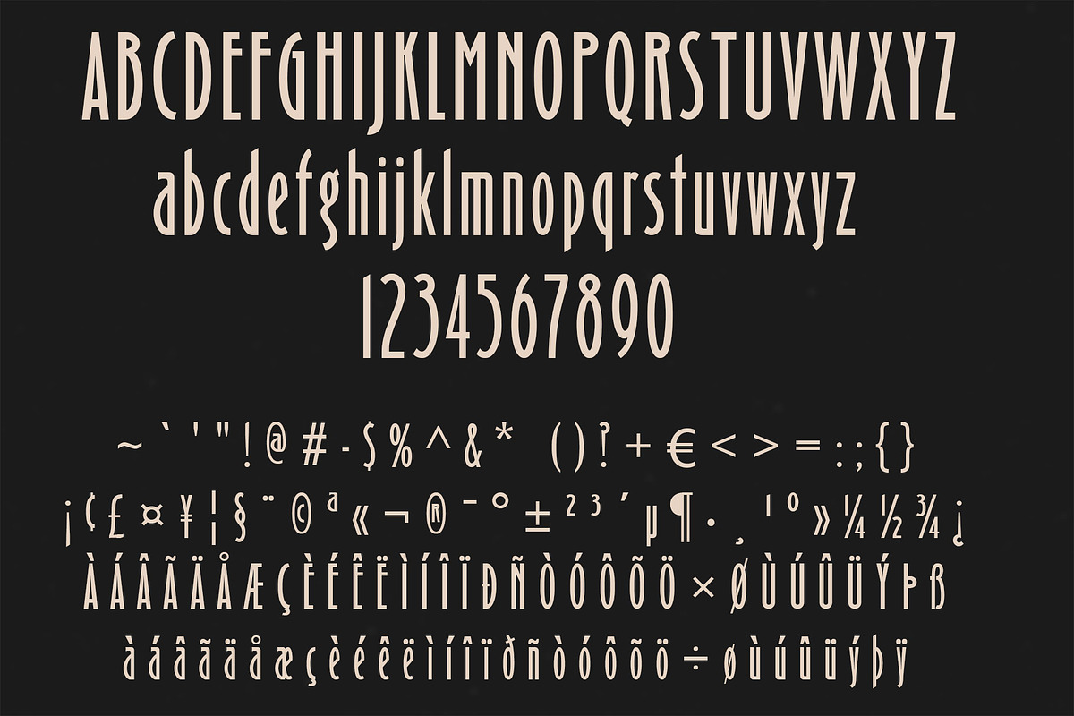 Arina Clasic Sans Serif Font, a Sans Serif Font by DCD Vector Co. (Photo 6 of 6)