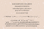 Playmat - hand-drawn typewriter font, a Handwritten Font by BeadyLab (Thumbnail 2 of 9)
