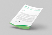 Corporate Letterhead 10 with MS Word, a Stationery Template by ND Design (Thumbnail 2 of 9)