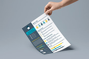 Infographics Resume Template, a Resume Template by UTM Studio (Thumbnail 3 of 5)