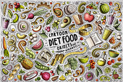 -80% Cartoon Doodle Clipart Bundle 1, a Decorative Illustration by BALABOLKA (Thumbnail 17 of 18)