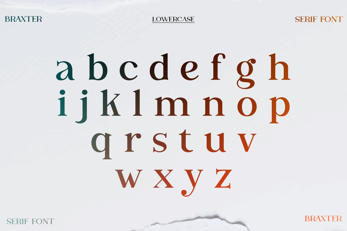 Braxter, a Serif Font by Slex Studio (Photo 5 of 9)