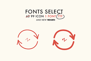 Font Select ICON - Massive Update !