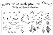 Sweet Pea - Handmade Script Font, a Script Font by Inksnthings (Thumbnail 12 of 13)