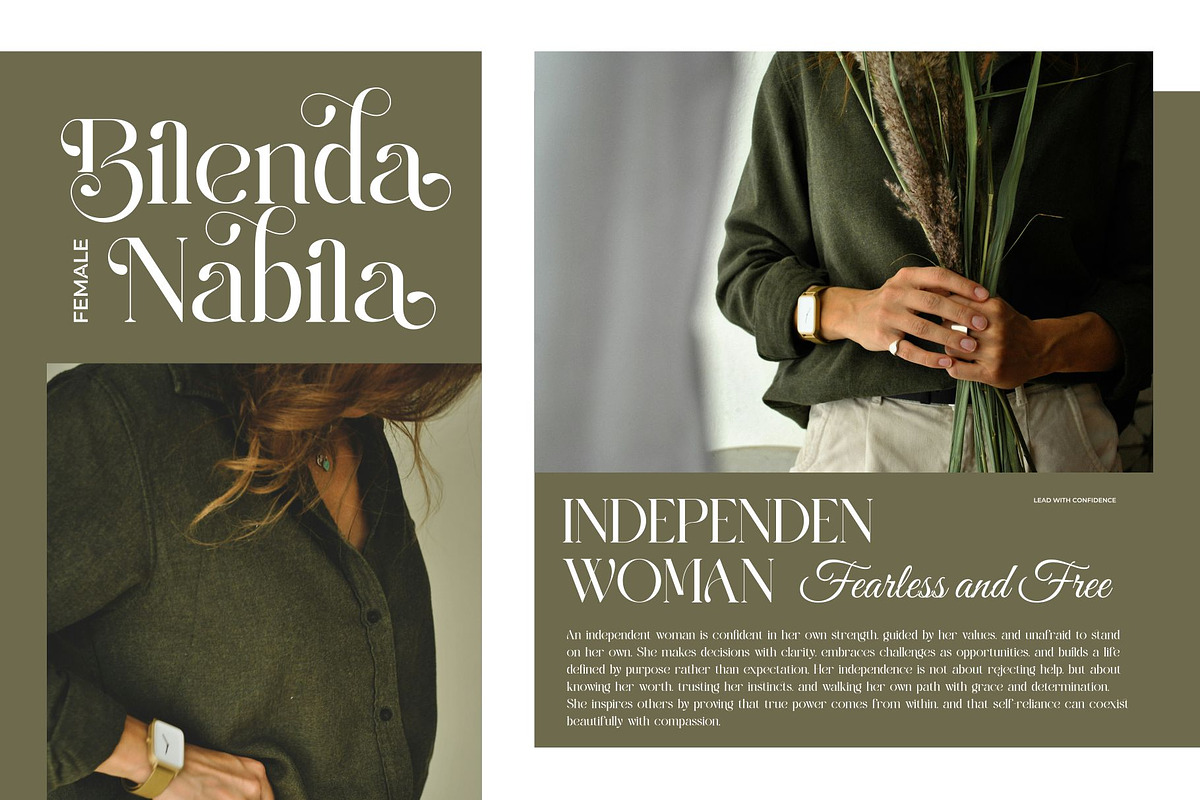 Rolena || Modern Serif Font, a Serif Font by Ermedia Studio (Photo 5 of 10)