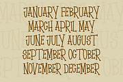 Wonder Sunday - Cute Display, a Handwritten Font by tebaltipislab (Thumbnail 7 of 9)