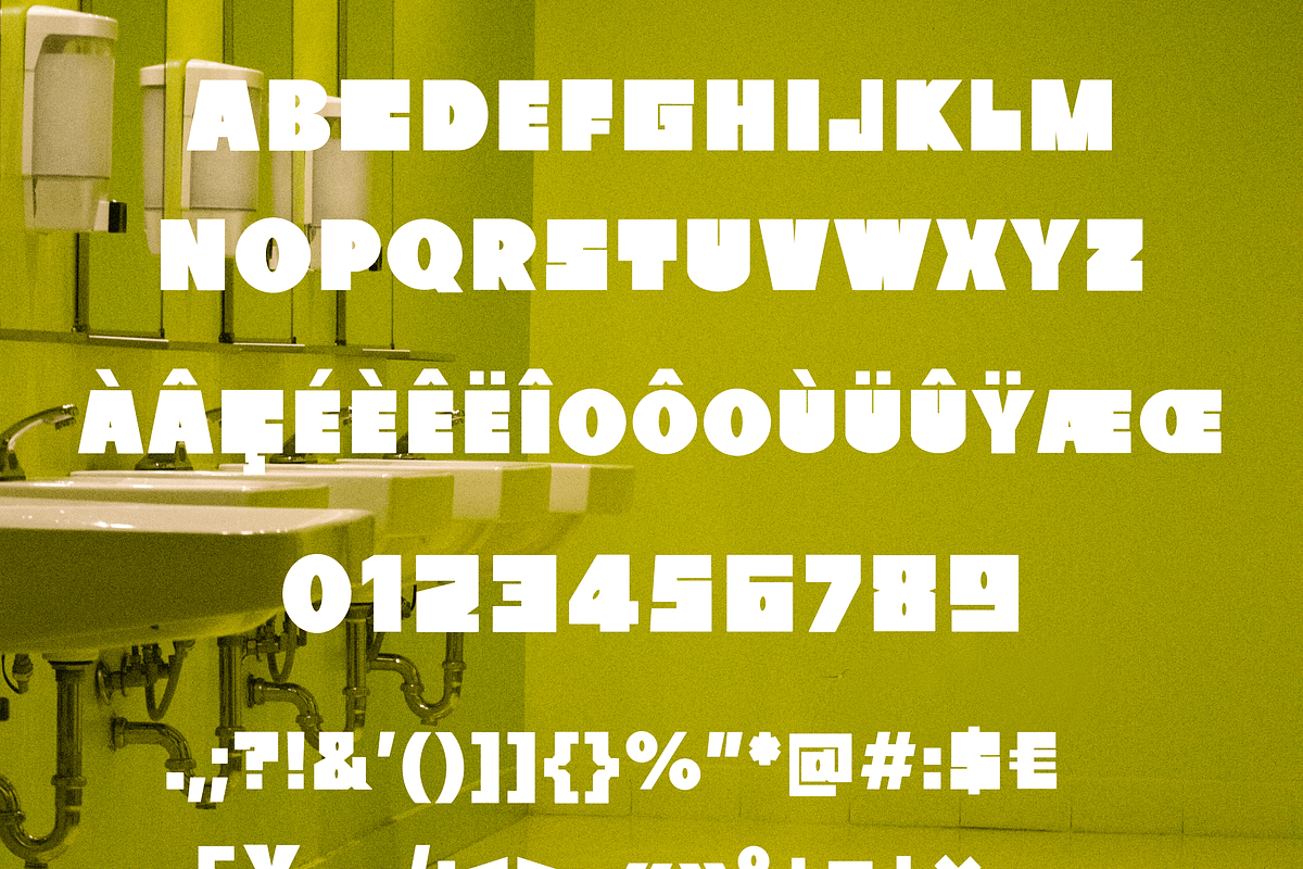 Motomami - Bold & chunky font, a Symbol Font by Iasan Design (Photo 4 of 8)