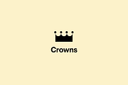 50+ Vector Crown Icons, an Icon by Fantastic Greg (Thumbnail 5 of 5)