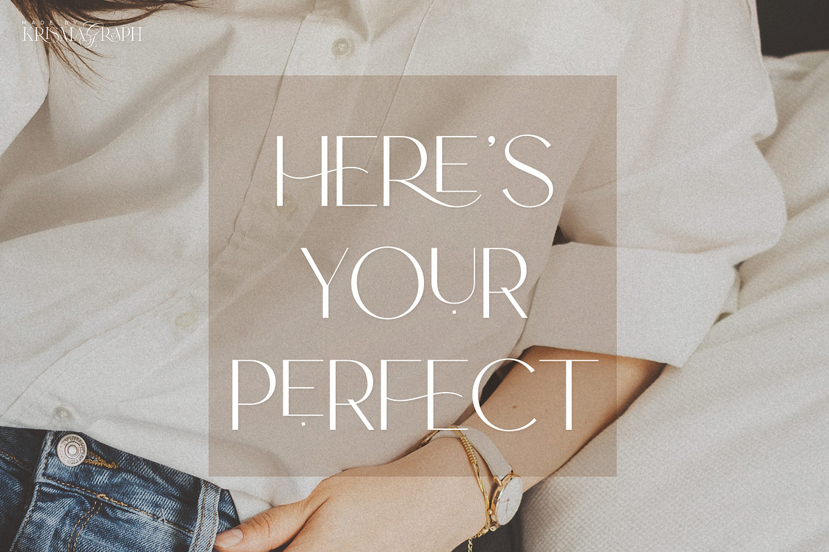 Eternal Spring | Elegant Sans Family, a Sans Serif Font by Krismagraph (Photo 13 of 14)