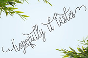 Mandar, a Script Font by Jhoen (Thumbnail 2 of 8)