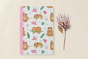 Funny Sloths – Cute Hand-Drawn Set, an Animal Illustration by danceyourlife (Thumbnail 6 of 11)