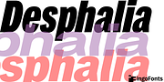 Desphalia, a Sans Serif Font by ingoFonts (Thumbnail 3 of 10)