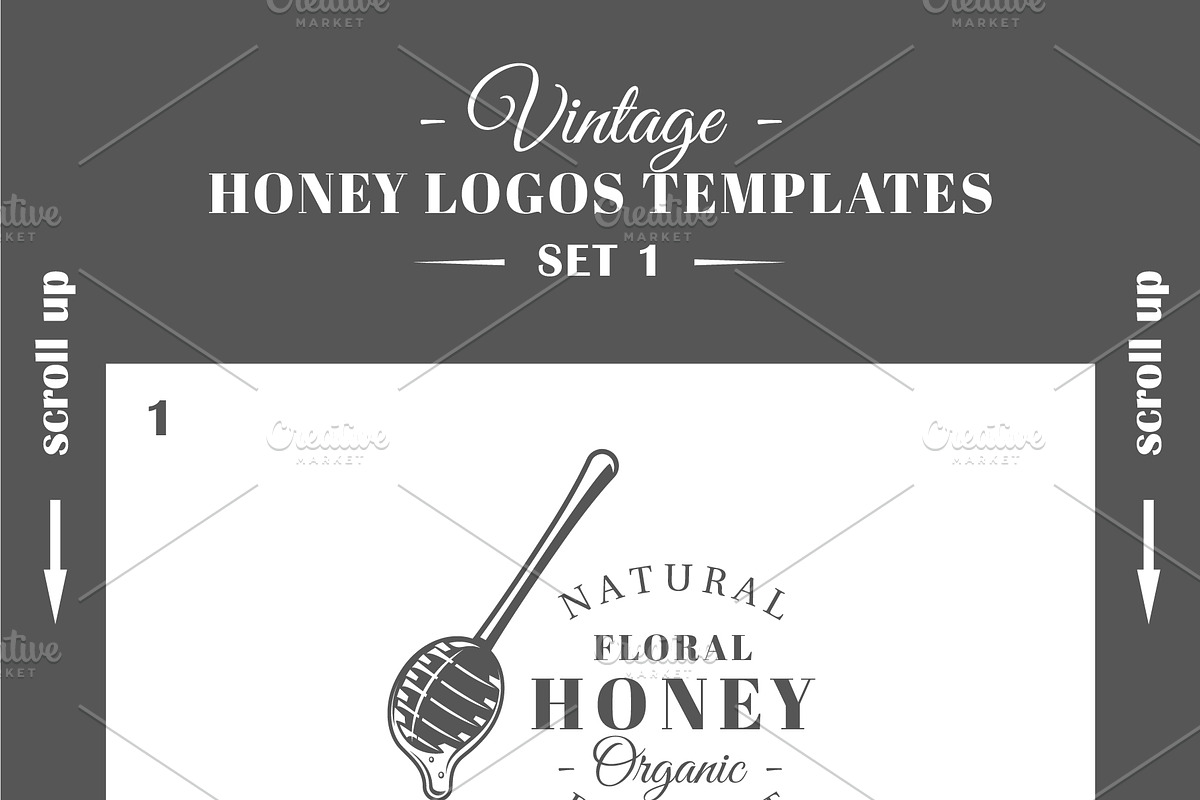 18 Honey Logos Templates, a Branding & Logo Template by Art Design (Photo 12 of 19)