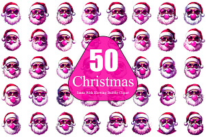 Christmas Santa with Blowing Bundle